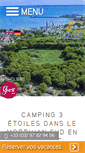 Mobile Screenshot of camping-pen-palud.com